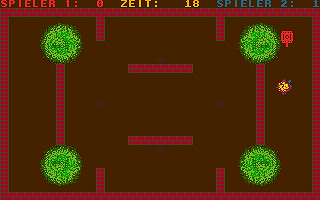 Panzerschlacht atari screenshot